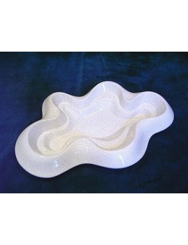 White ceramic tray  