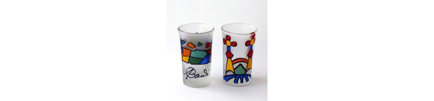 Ensemble de shooters et verre